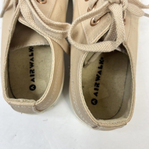 Airwalk Pink Legacee Cap Toe Sneakers Size 7.5 Faux Leather - Picture 6 of 11